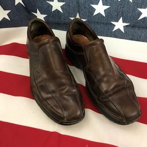 Cole Haan men's sz 10 brown slip loafer